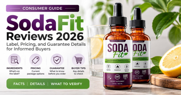 SodaFit Drops and Healthy Living: A Practical Consumer Guide