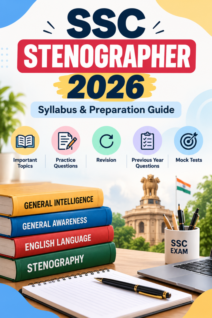 SSC Stenographer Syllabus 2026 | Preparation Guide