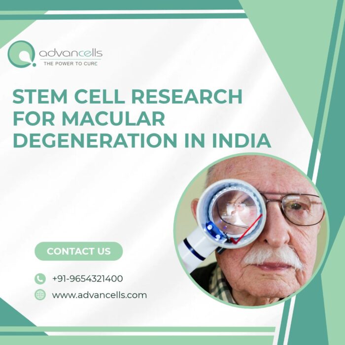 Stem Cell Research for Macular Degeneration in India