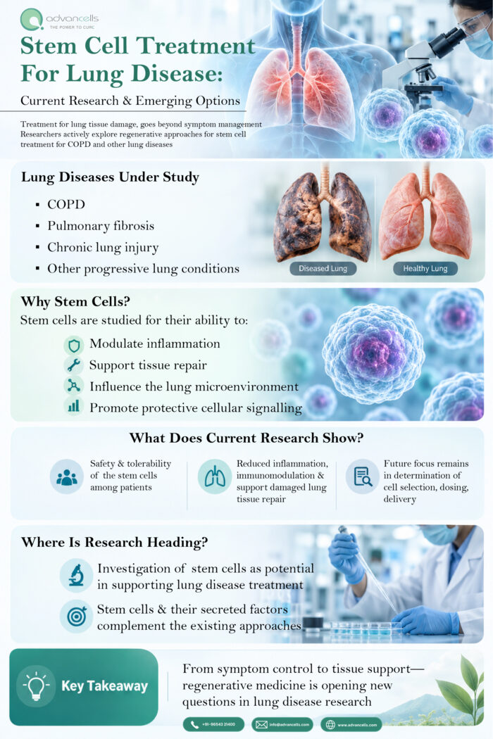 Stem Cell Treatment for Lung Disease: Current Research and Emerging Options