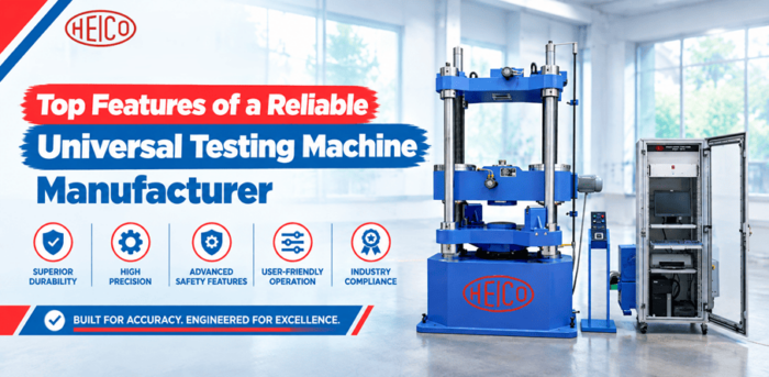 Top Features of a Reliable Universal Testing Machine Manufacturer