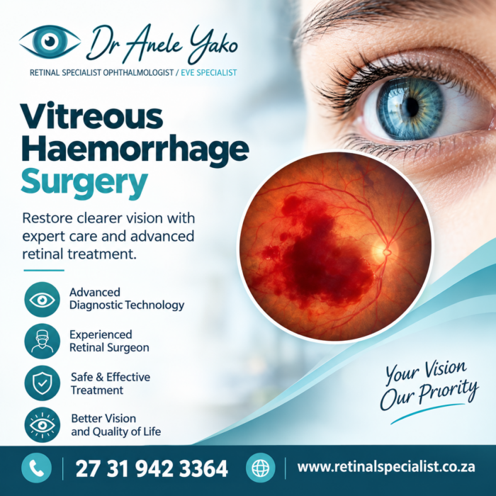 Vitreous Haemorrhage Surgery – Specialized Retinal Care for Vision Restoration