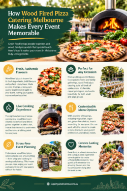 How Wood Fired Pizza Catering Melbourne Makes Every Event Memorable