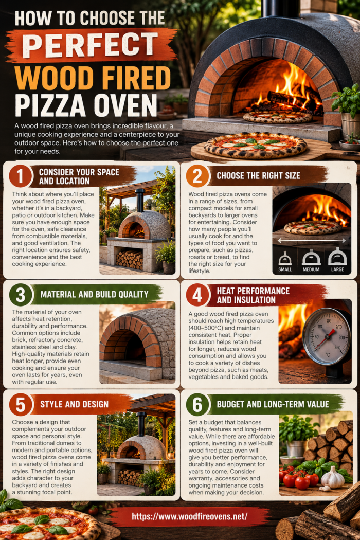 How to Choose the Perfect Wood Fired Pizza Oven