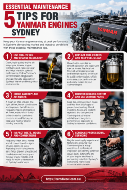 Essential Maintenance Tips for yanmar engines sydney