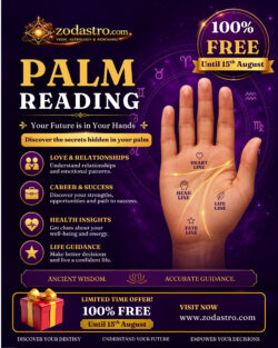 Online Palmistry Reading – Explore Your Palm Lines | Zodastro