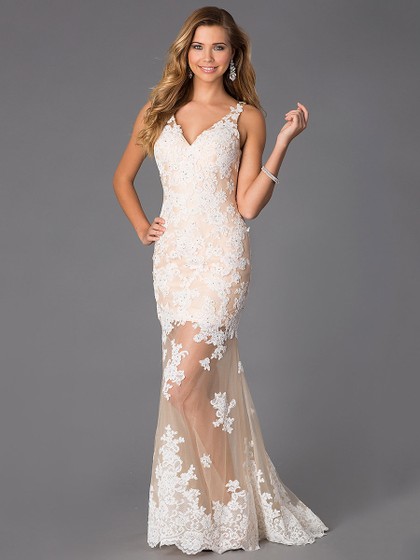  White  Prom  Dresses  Formal  Dresses  in White  dressfashion 